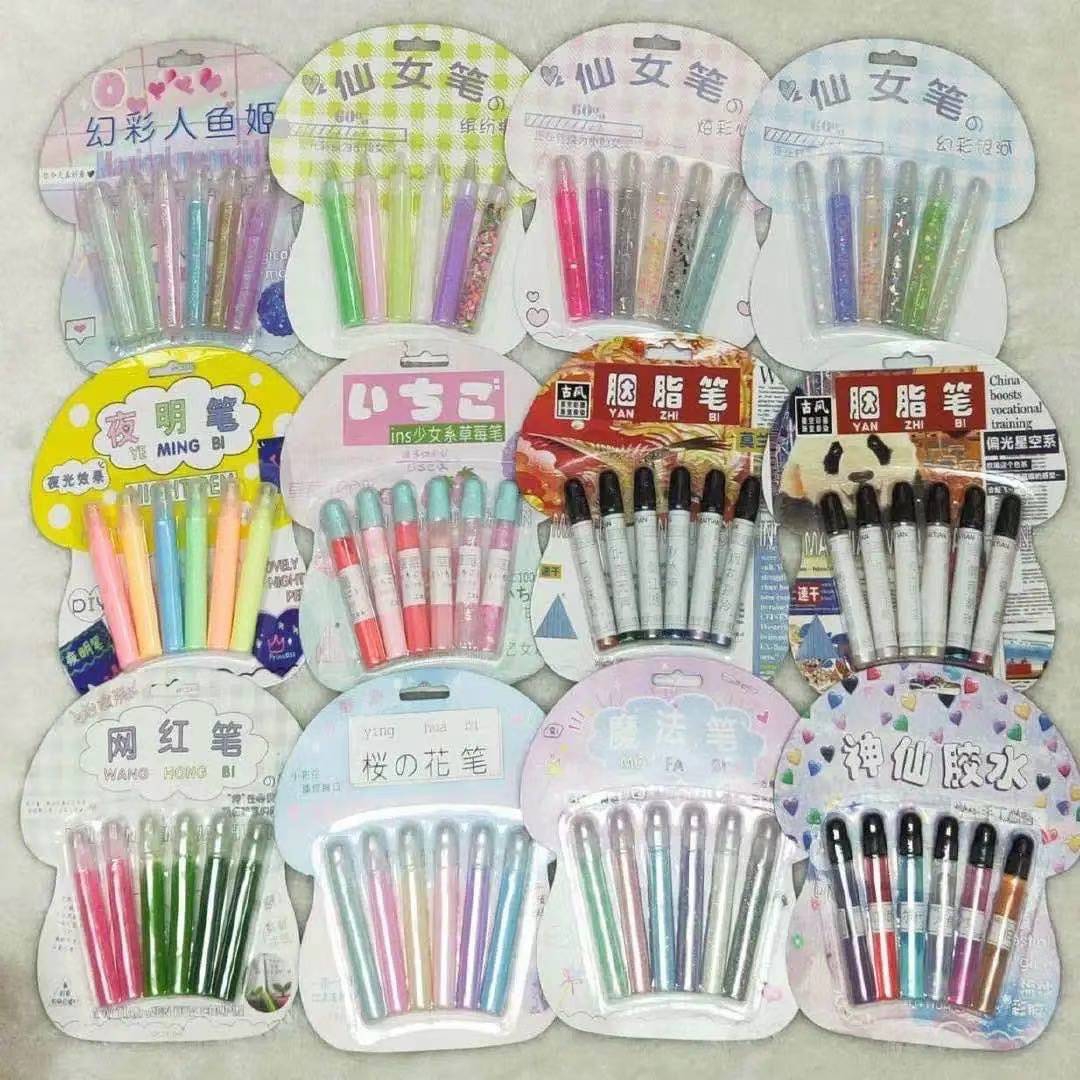 DIY planner, colorful 3D painting, bubble pen, hand graffiti, metal crystal luminous ceramic textile, amber fairy full figure