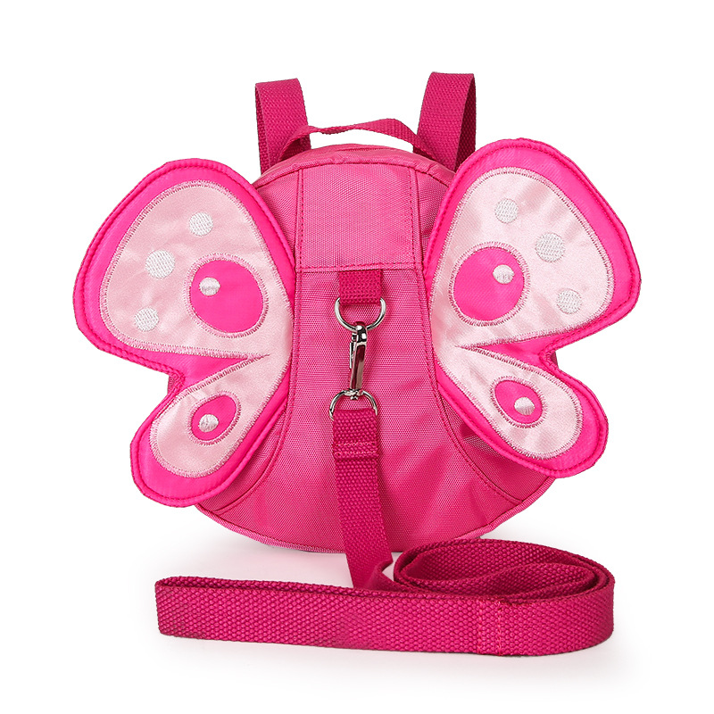 New children's butterfly anti-wandering backpack, children's anti-wandering wing backpack brand bag manufacturer wholesale