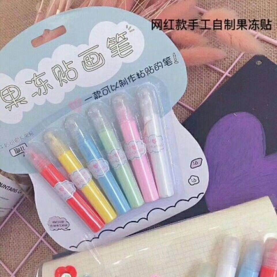 DIY planner, colorful 3D painting, bubble pen, hand graffiti, metal crystal luminous ceramic textile, amber fairy Item Picture