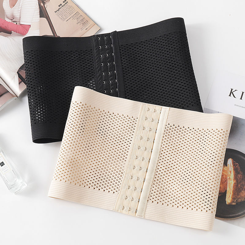 Factory direct sales of thin postpartum shaping belts, women's body shaping and stomach tightening waist seals, women's corsets, breathable and abdominal tightening belts