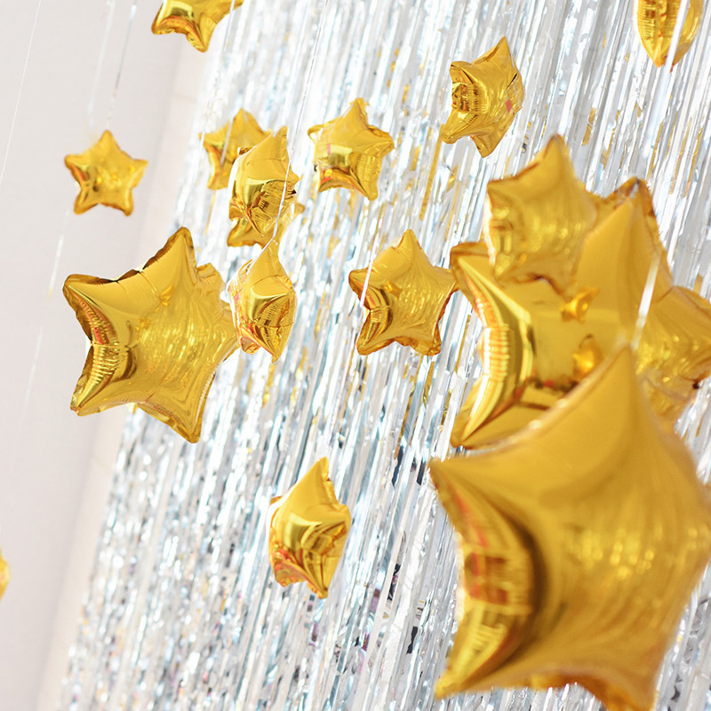 10-inch heart-shaped aluminum film balloon heart-shaped heart aluminum foil balloon Wedding room birthday party decoration supplies wholesale 1 Specification image
