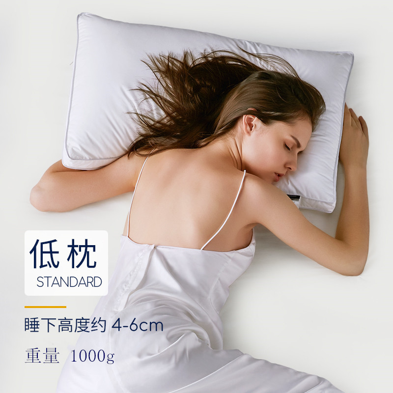Hilton pure cotton pillow, all-cotton pillow core, five-star hotel and guesthouse neck protection pillow, single person wholesale Application Scenario