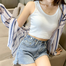 Kaka with the same halter vest women wear summer bra wrap chest back sexy sports bottom undergarments without underwire