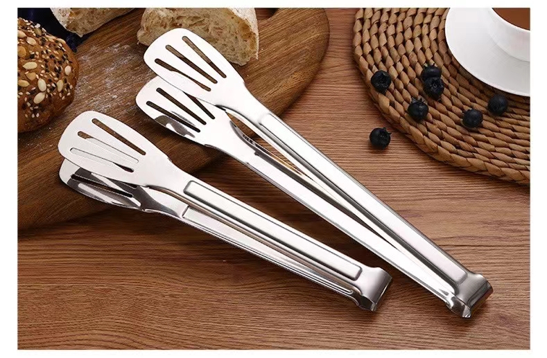New stainless steel food tongs, bread tongs, cooking tongs and barbecue tongs Application Scenario
