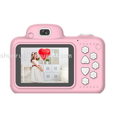 C3儿童相机 数码摄像机双镜头大屏儿童玩具(不带硅胶套）