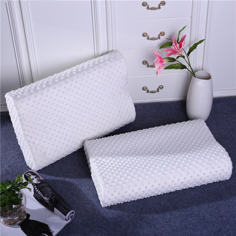 Slow rebound memory pillow, memory foam pillow core, memory foam cervical protection pillow, pillowcase factory direct sales details Picture