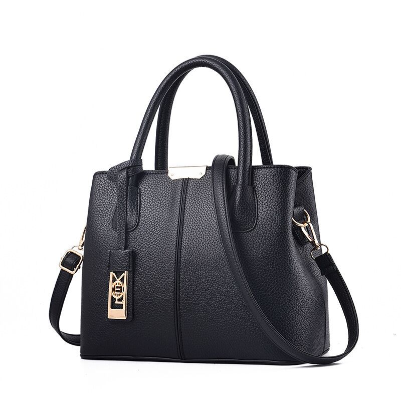 The 2021 new trendy women's handbag for middle-aged moms is fashionable, elegant and simple. It's a single-shoulder crossbody bag that goes well with women