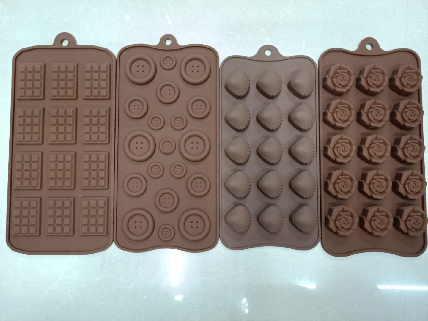 New silicone chocolate mold silicone ice cube tray ice cube tray mold details Picture