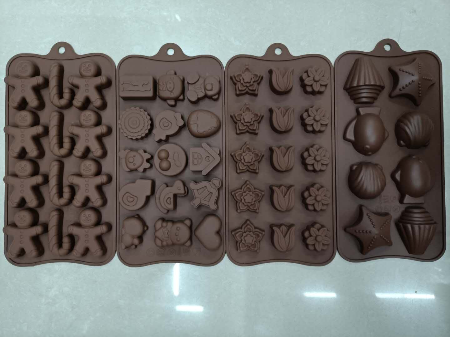 New silicone chocolate mold silicone ice cube tray ice cube tray mold Specification image