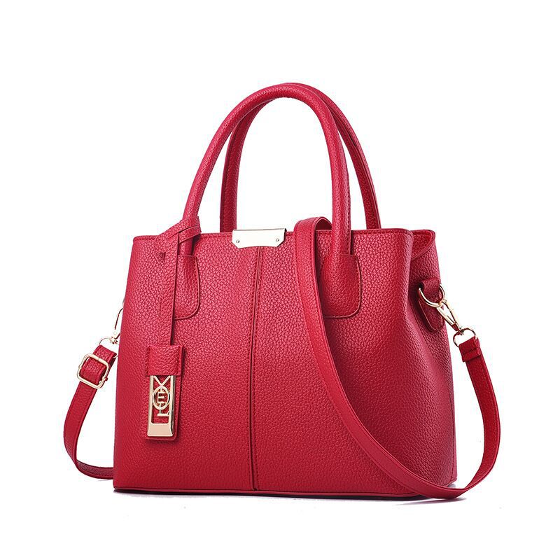The 2021 new trendy women's handbag for middle-aged moms is fashionable, elegant and simple. It's a single-shoulder crossbody bag that goes well with women Item Picture
