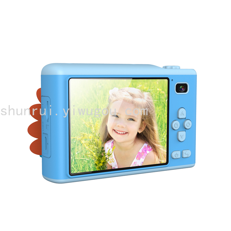 跨境A15儿童相机卡通玩具3000W高清前后双摄数码相机工厂图