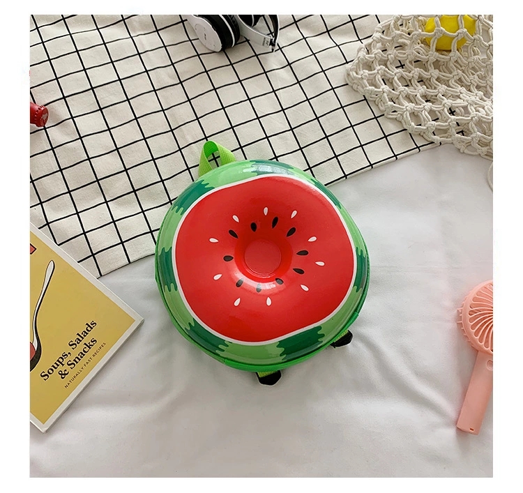 Customized wholesale of cartoon hard shell schoolbags for kindergartens, small backpacks for children and babies, and fruit eggshell gift bags for boys and girls Specification drawing
