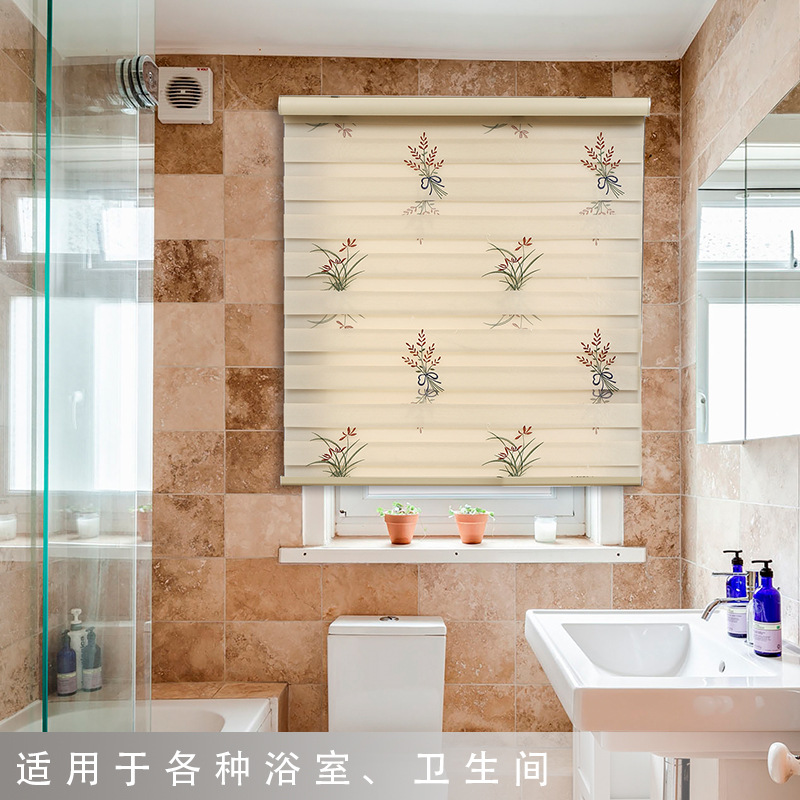 وغرفة المعيشة بالستائر الزجاجية مجهزة بستائر واقية من الماء Specification image