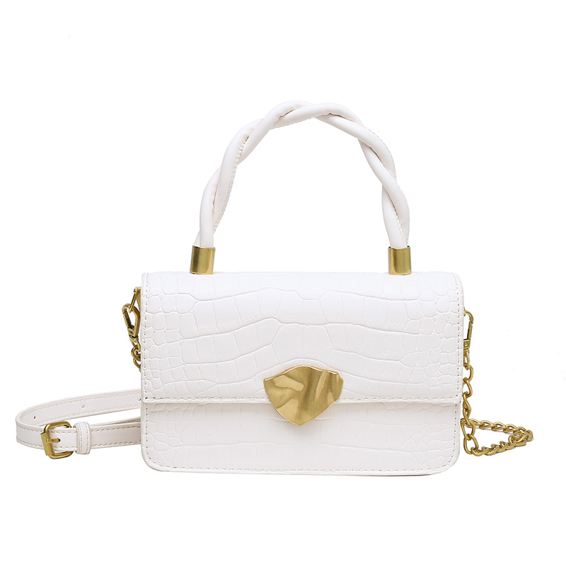 The new Spring/Summer 2021 trendy bag, a stylish single-shoulder crossbody bag for women, and a simple chain small square bag that is popular on Instagram Item Picture