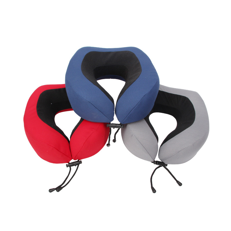 Cross-border wholesale portable sleeping and nap pillows, travel three treasures, airplane neck protectors, memory foam U-shaped pillows customization