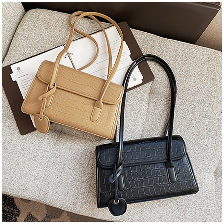 Yiding Luggage's trendy Women's Bag 9003, a new crocodile pattern fashionable single-shoulder crossbody bag details Picture