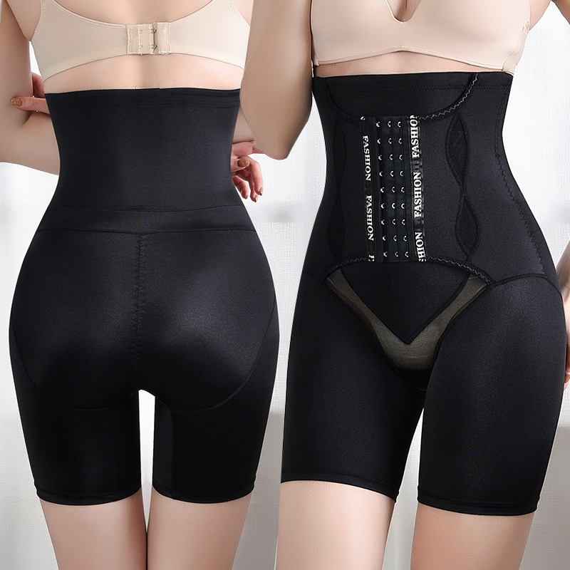 Post-release high-waisted flat-leg shaping pants for women, postpartum flat-angle belly tightening pants, button-up enhanced buttocks lifting and stomach tightening shaping underwear Specification image