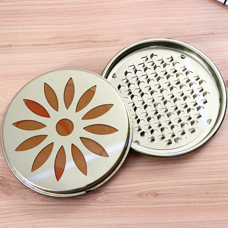 Mosquito coil trays with large nails and LIDS are hot sellers in summer. Mosquito coil trays with nails and LIDS Specification image