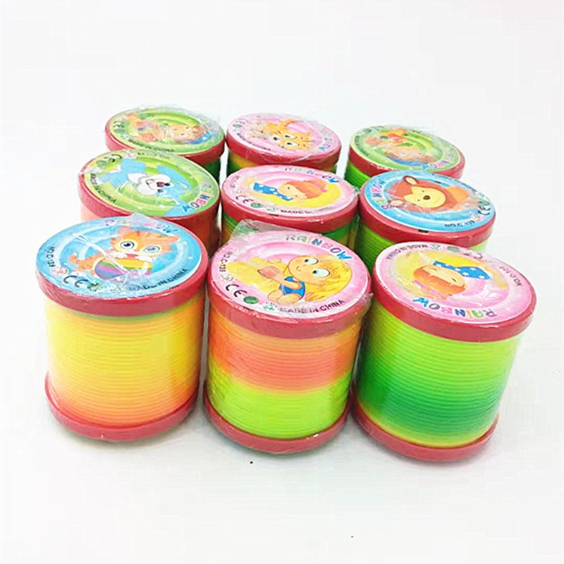 The manufacturer supplies 139 rainbow ring children's toy jenga wholesale one-yuan store Item Picture