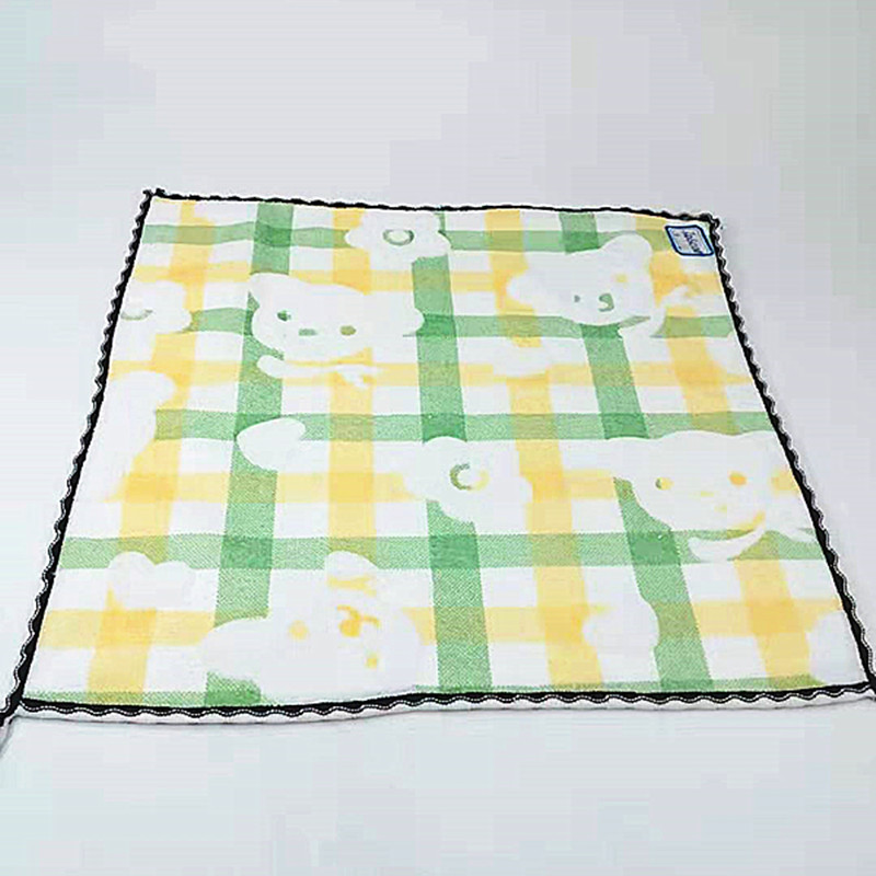 Factory direct sales of 30*30 absorbent jacquard towels, children's towels wholesale at 2 yuan Specification drawing
