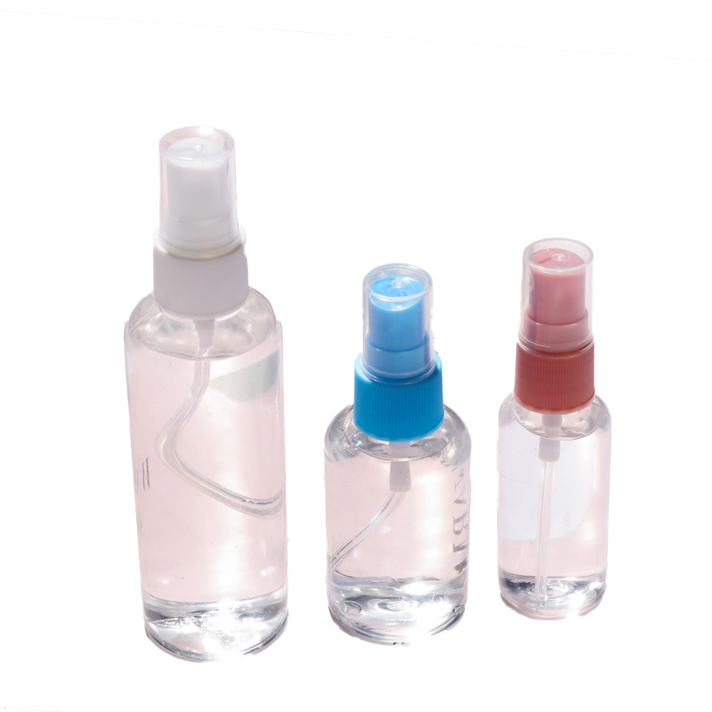 Cosmetic spray bottle 30/50/100ml portable hydrating fine mist spray bottle Cartoon small spray bottle transparent T Item Picture