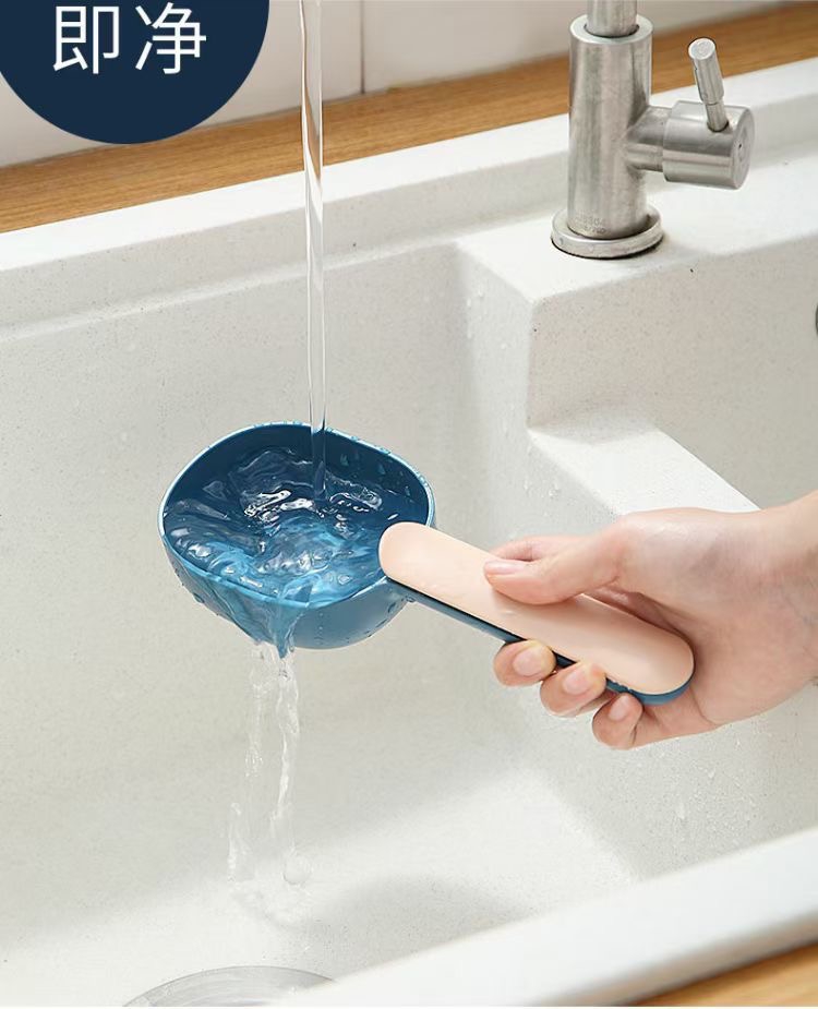 Kitchen multi-functional rice ladle, plastic household measuring ladle, popcorn spatula, grain spatula, flour spatula, five-grain spatula