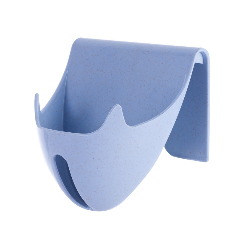 Wall-mounted multi-functional soap box without drilling, water-draining hook soap box, bathroom soap rack Item Picture