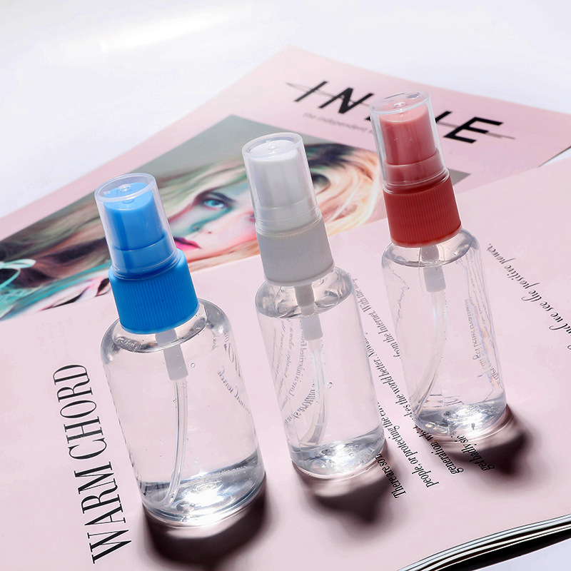 Cosmetic spray bottle 30/50/100ml portable hydrating fine mist spray bottle Cartoon small spray bottle transparent T details Picture