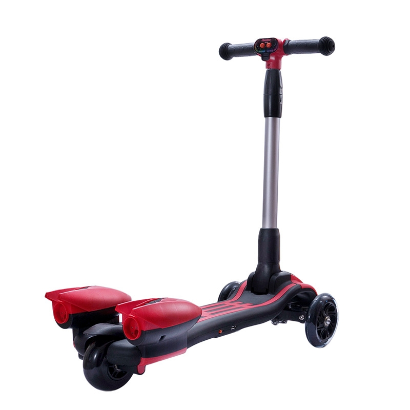Wholesale children's spray electric scooters, three-wheeled cross-border new children's toy vehicles from the manufacturer details Picture
