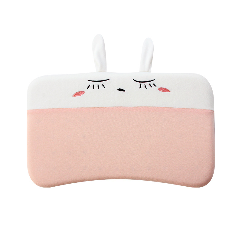 New rectangular baby-shaped pillow for 1-3 years old, detachable and washable. Customized upgraded hydrophilic cotton baby pillow Item Picture
