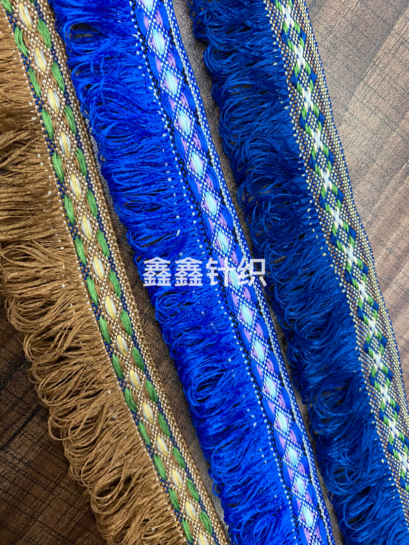 The ethnic lace tassels are 3 centimeters wide and are self-produced and self-sold details Picture
