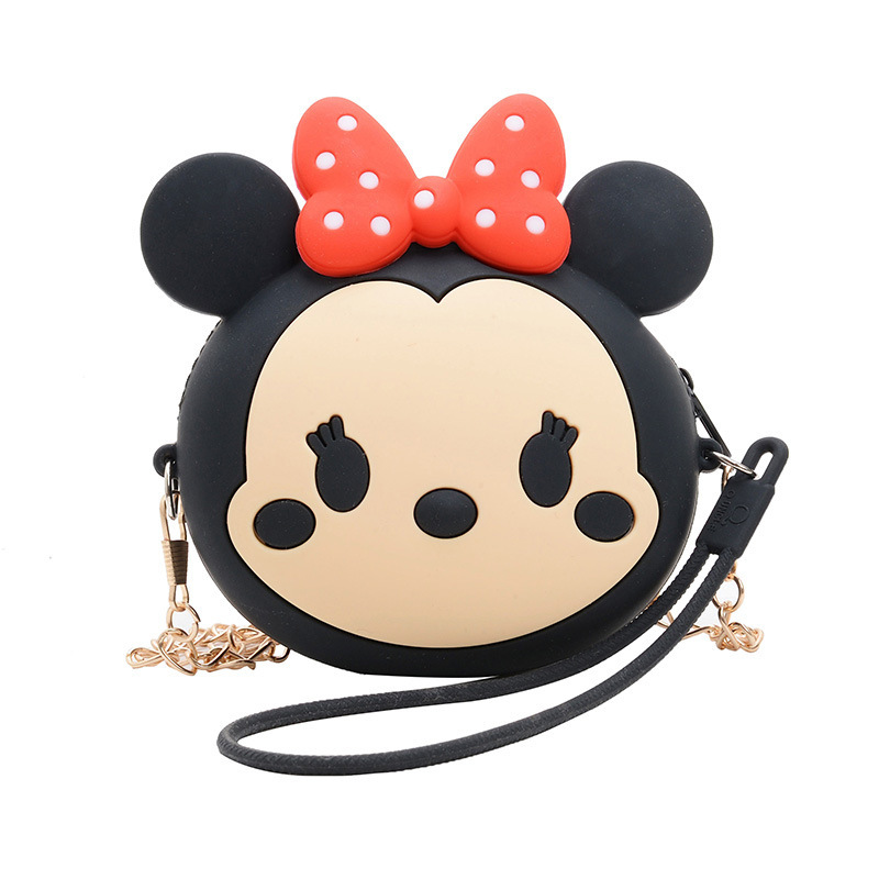 Mini mini bag, new Korean children's style 2020 chain single-shoulder crossbody bag, cute cartoon round bag for girls, trendy Item Picture