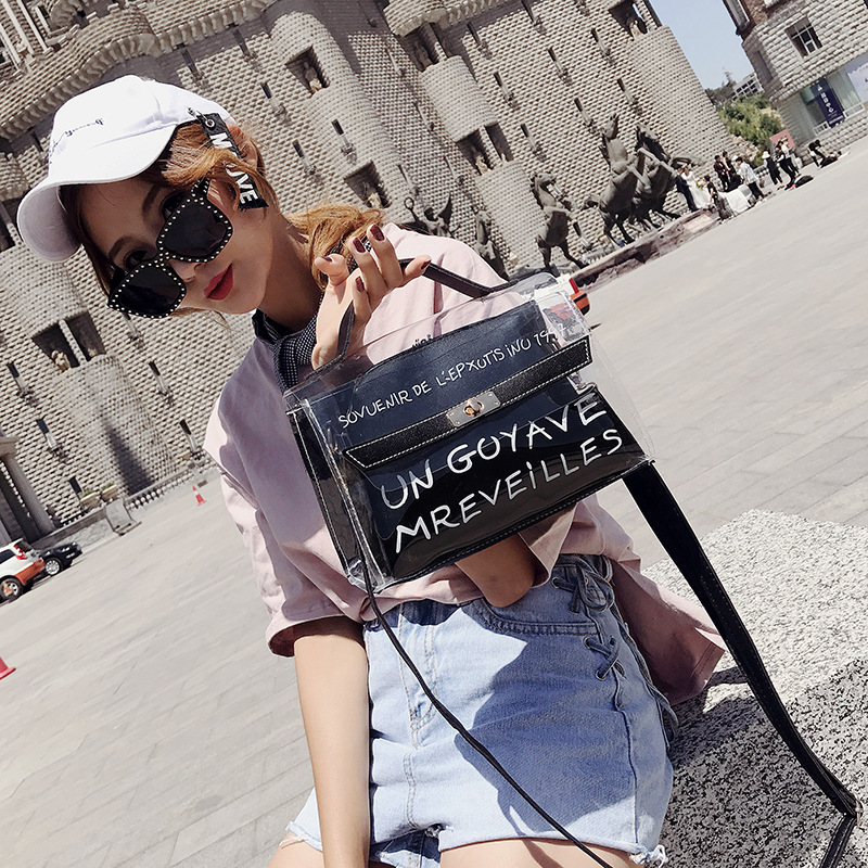 Summer Mini Bag Girls 2021 New hand-held Kelly bag Instagram Korean style casual Fashion with single-shoulder crossbody bag details Picture