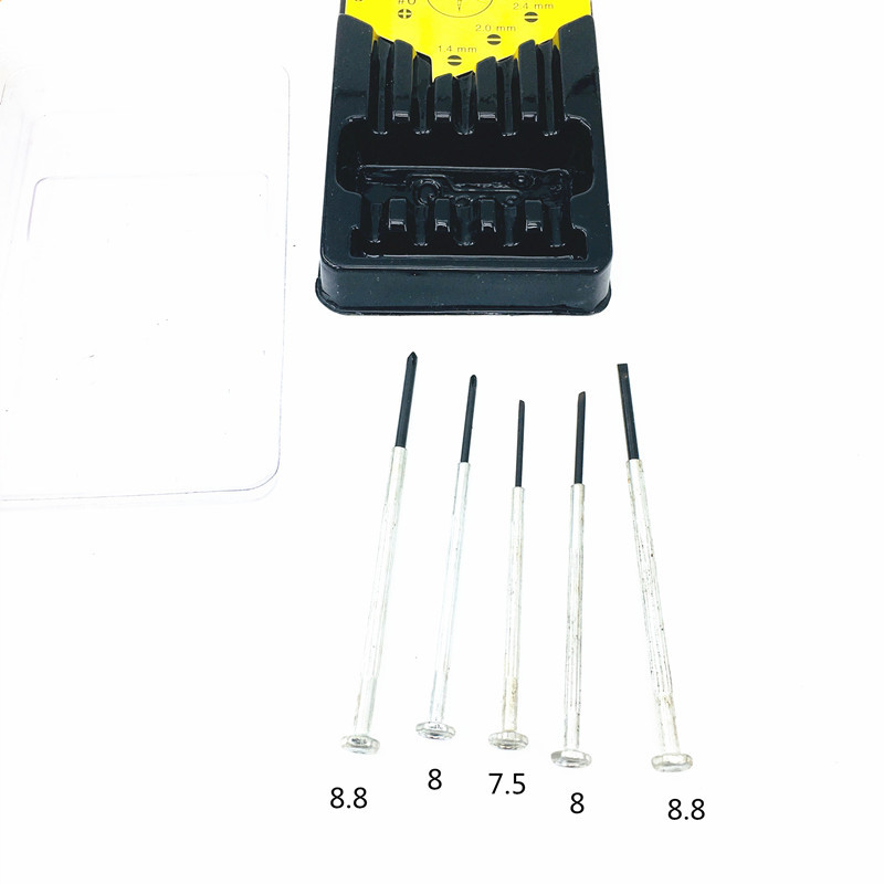5pc.6pc dos elementos tornillo batch set pequeño destornillador combinación reloj batch starter box wholesale Item Picture