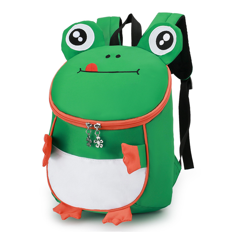 New style of kindergarten schoolbag, children's backpack, shoulder bag, Korean cartoon bag, shoulder anti-wandering children's bag, factory direct sales