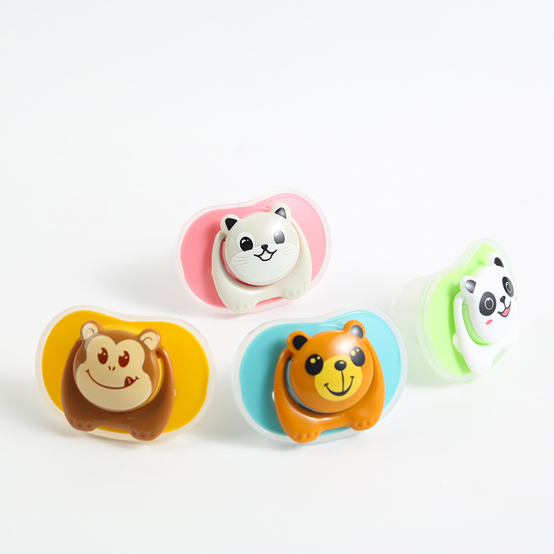 婴儿硅胶安抚奶嘴 宝宝安慰食品级咬咬乐 安睡型超软母乳扁头奶嘴