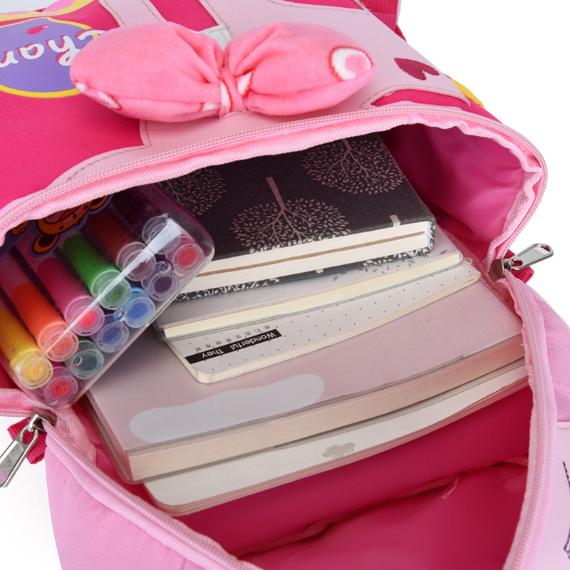 Children's bags, kindergarten schoolbags, 2-5-year-old girls' cartoon anti-wandering baby backpacks, boys' primary school backpacks Application Scenario