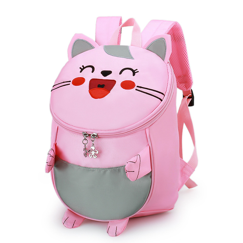 New style of kindergarten schoolbag, children's backpack, shoulder bag, Korean cartoon bag, shoulder anti-wandering children's bag, factory direct sales Item Picture
