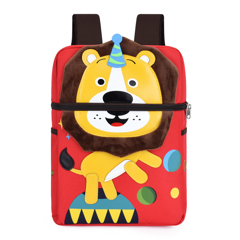 Children's bags, kindergarten schoolbags, 2-5-year-old girls' cartoon anti-wandering baby backpacks, boys' primary school backpacks Item Picture