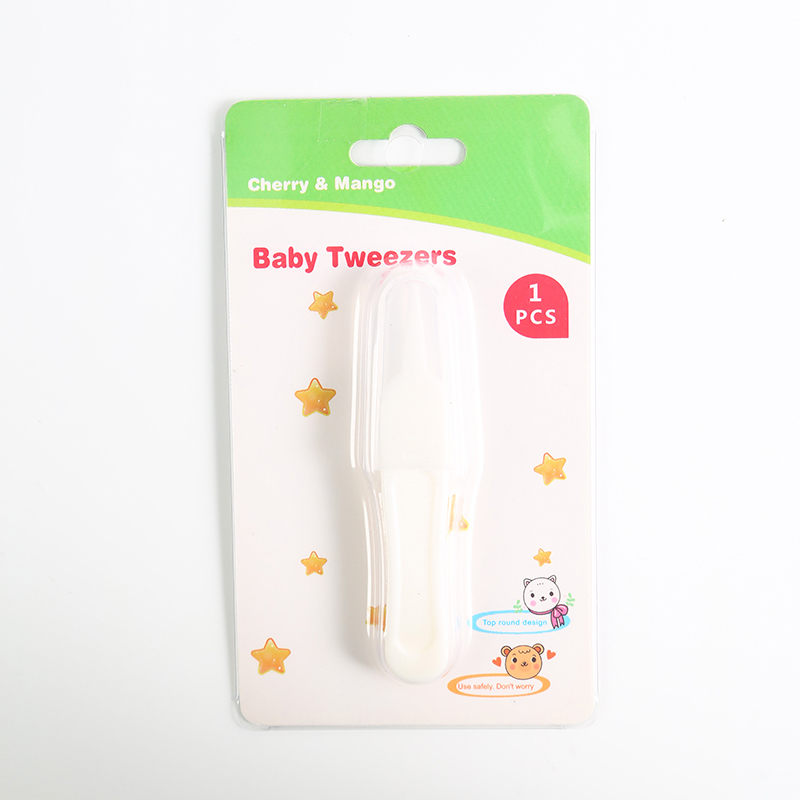 Baby nasal discharge clips, daily care and cleaning tweezers for babies, round-head clips, cleaning supplies Specification image