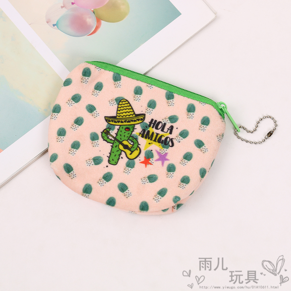 Mini zipper coin purse for girls, Korean version, Japanese style student new 2021, cute and simple key small coin purse canvas Application Scenario