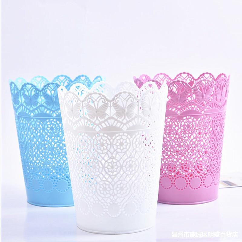 镂空垃圾桶家用时尚桌面垃圾桶迷你纸篓创意车载收纳桶