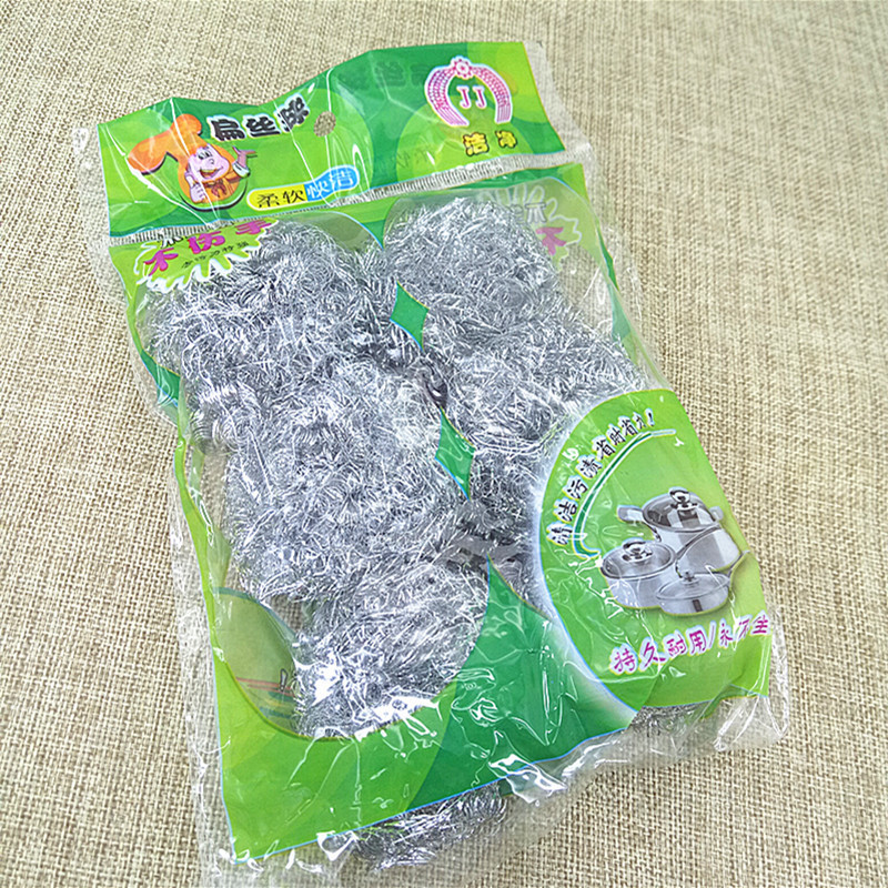 家用4个装清洁球 钢丝球刷碗刷锅 清洁球 厂家直销