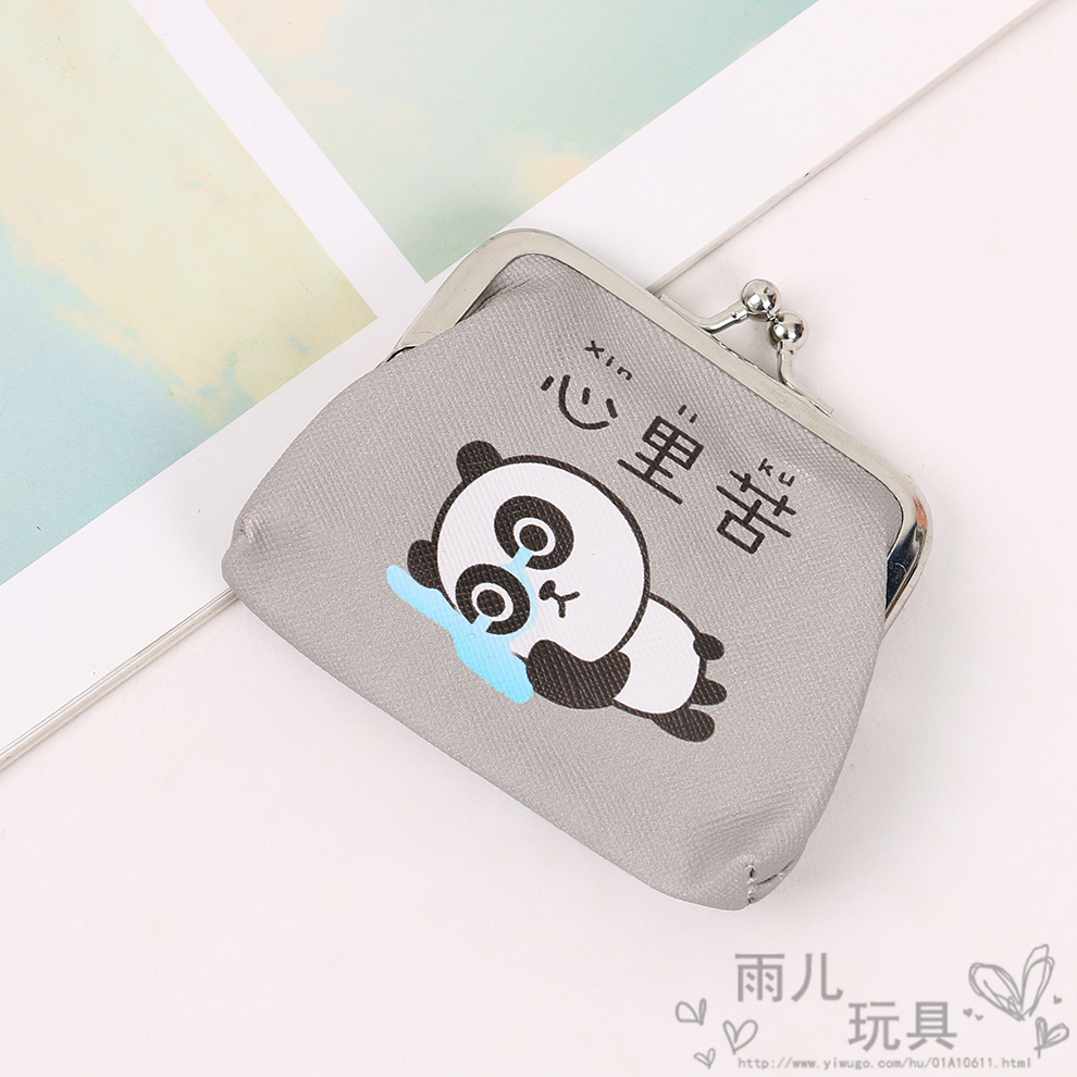 Zero wallet mini coin case for girls, student wallet, Japanese and Korean Instagram cartoon animal small and cute coin storage case Application Scenario