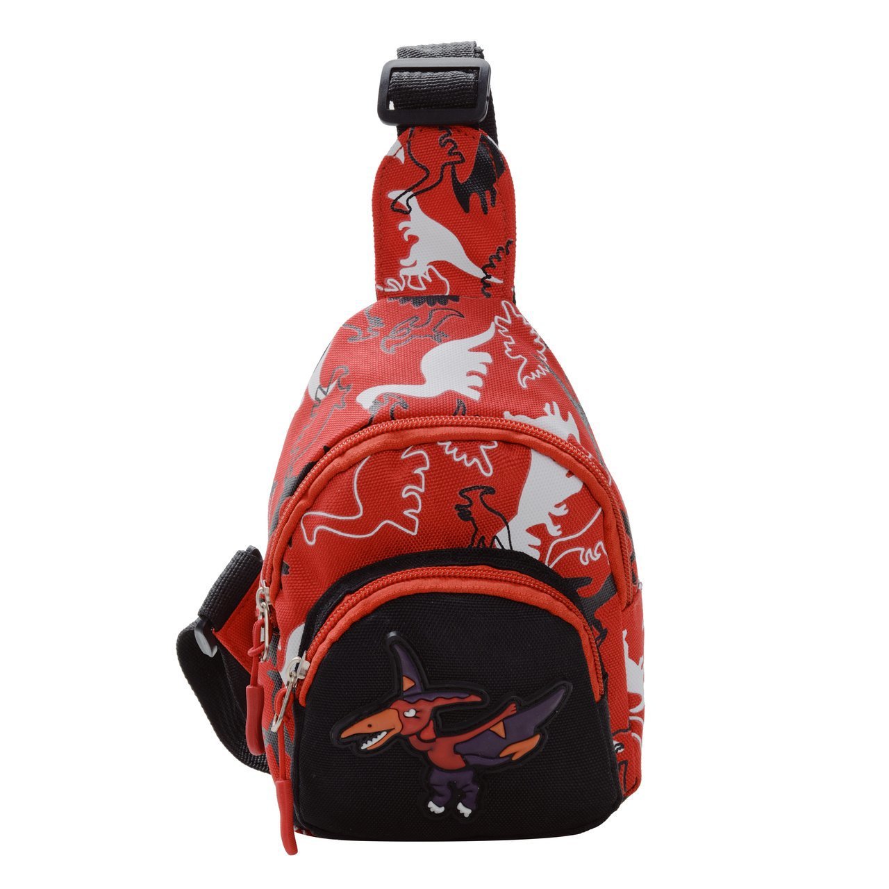 Children's best-selling crossbody bags, fashionable and stylish waist bags, handsome dinosaur single-shoulder bags for boys and girls, and cute baby chest bags Item Picture