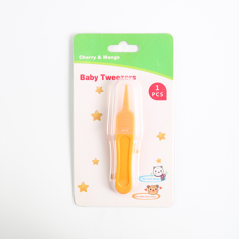 Baby nasal discharge clips, daily care and cleaning tweezers for babies, round-head clips, cleaning supplies details Picture