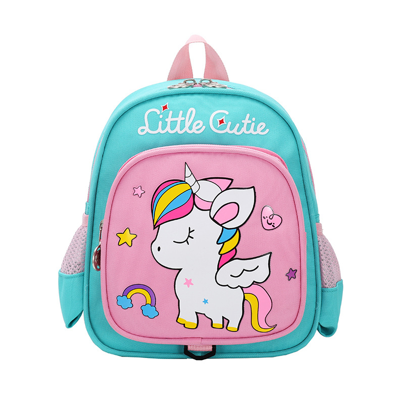 New style of kindergarten schoolbag, children's backpack, shoulder bag, Korean cartoon bag, shoulder anti-wandering children's bag, factory direct sales Item Picture