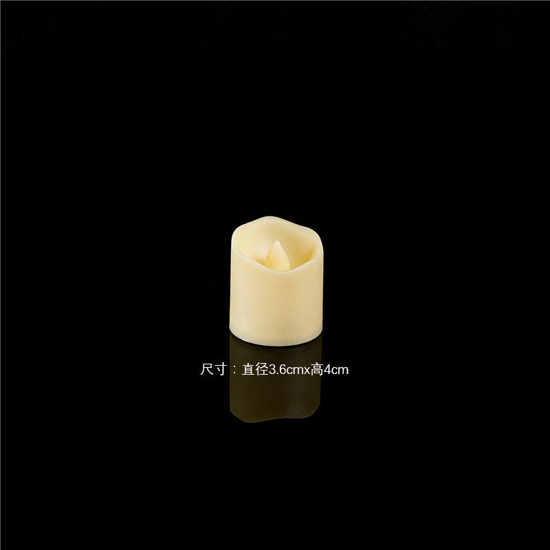 Cross-border e-commerce hot-selling wave-mouth tea wax led electronic candle lamp, smokeless candle simulation festival decoration Application Scenario