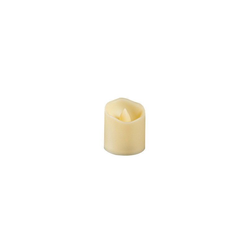 Cross-border e-commerce hot-selling wave-mouth tea wax led electronic candle lamp, smokeless candle simulation festival decoration Item Picture