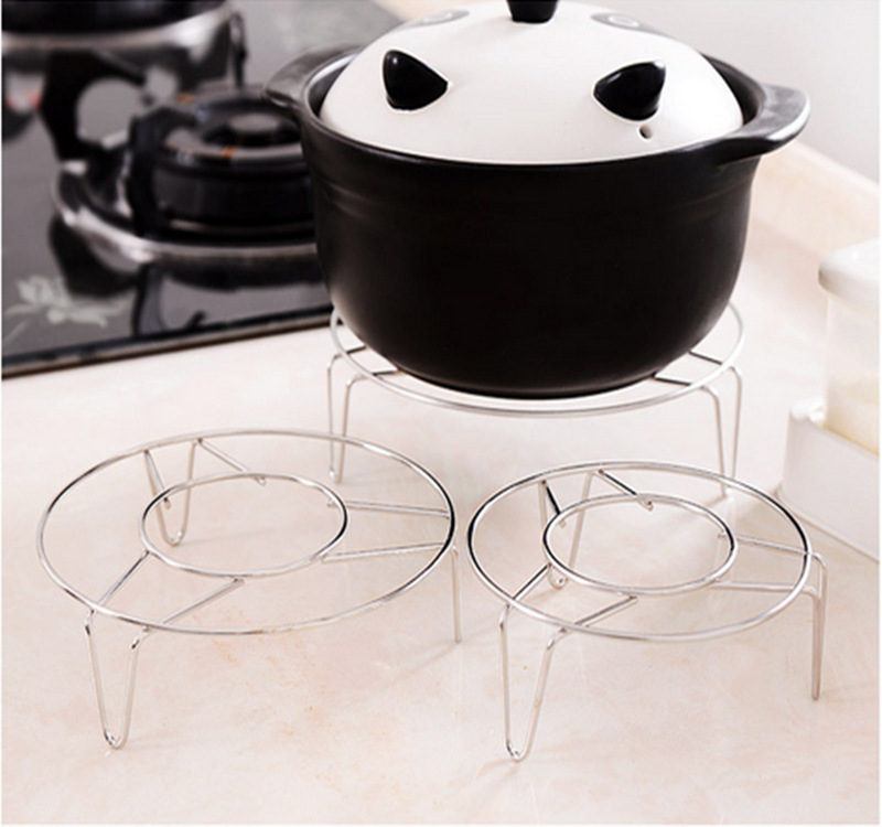 Factory direct sales: 14-legged multi-purpose steaming rack, small steaming rack, galvanized steaming rack, pan and pot rack details Picture